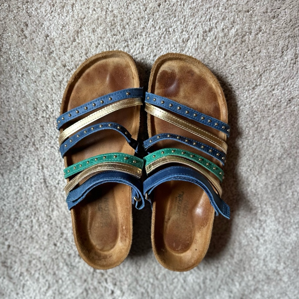 NOAT Women’s velcro strap sandals size 40